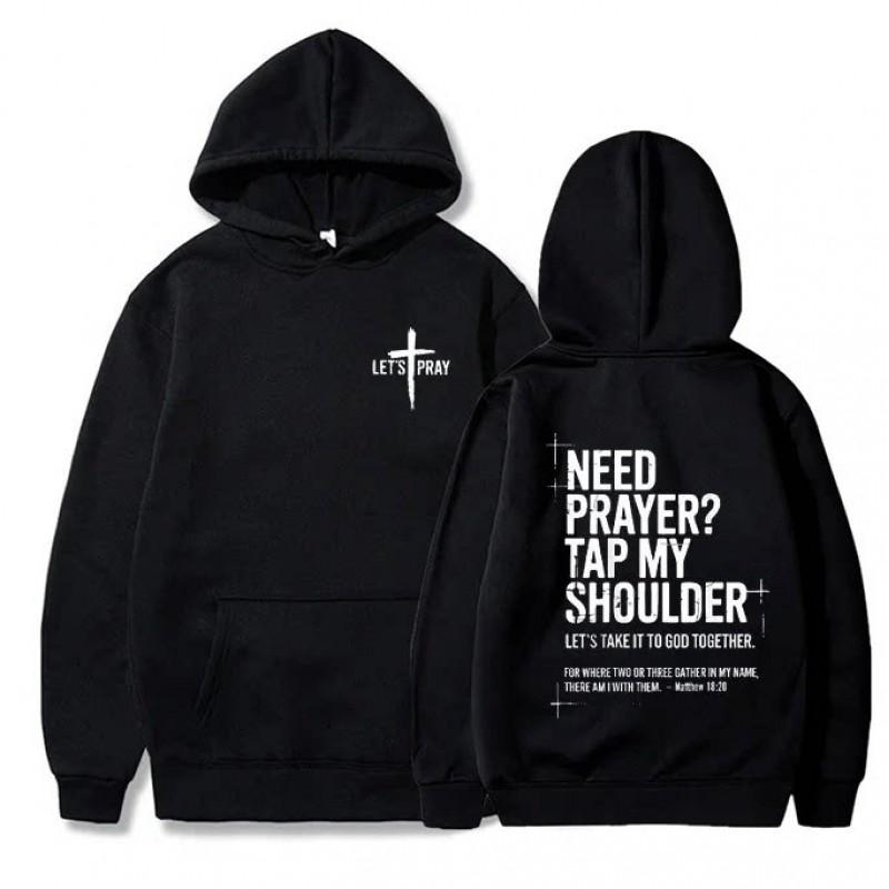 Womens Hooded Sweatshirt 350g Air Layer Loose Fit Printed Casual Streetwear