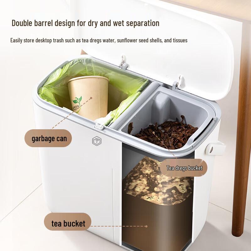 

Pucheng 10L Tea Water Separation Bin with Viewing Window