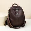 Women Large Capacity Soft PU Backpack with Adjustable Straps for Daily Commute
