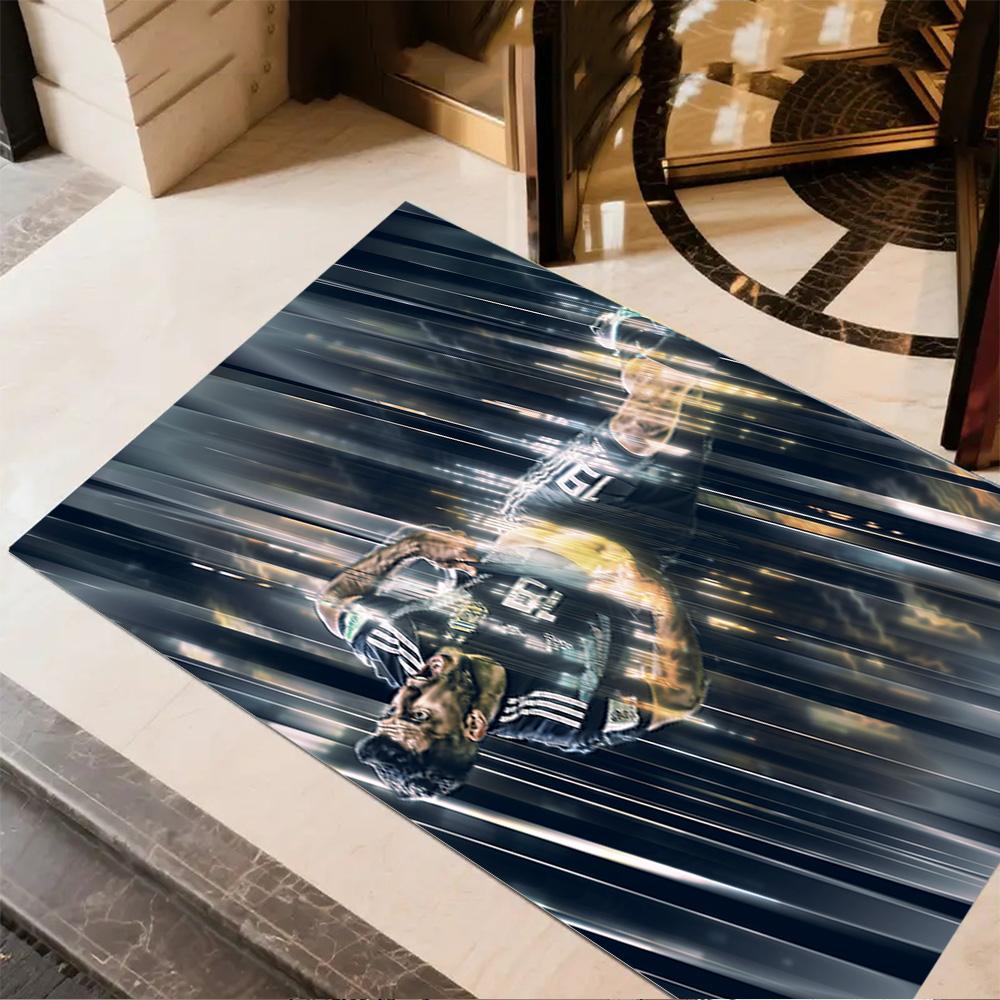 Precision Soccer Carpet Suitable for Entryway Study room Decorate room Bedrooms Anti-slip Rug Decorate Offices Perfect Gift for Women/Men