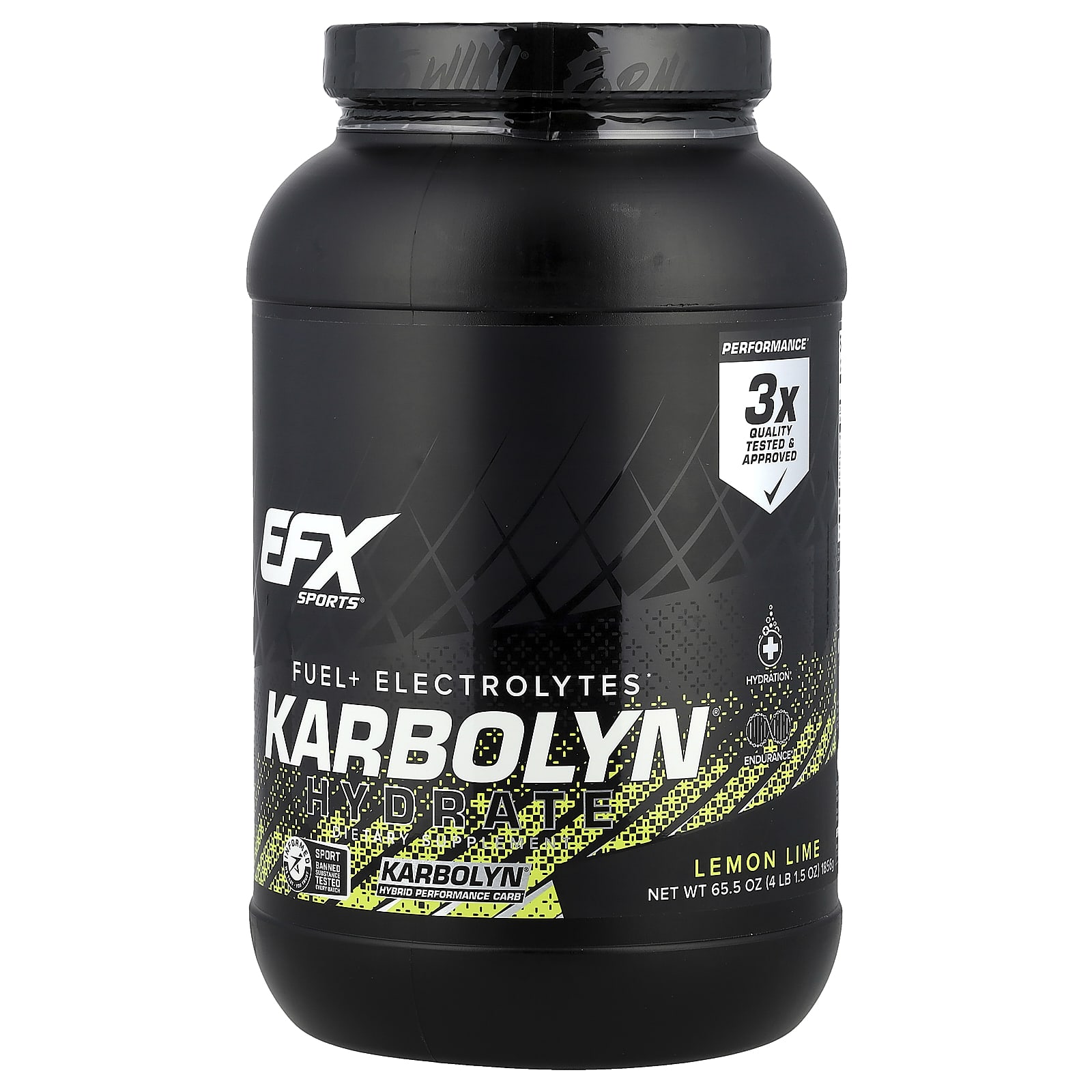 

Karbolyn® Hydrate, Lemon Lime Flavor, 1,856G (4Lb 1.5Oz)