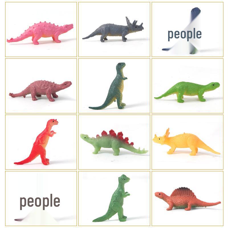 

Набор из 12 цельных моделей динозавров для мальчиков - Реалистичные игрушки-динозавры