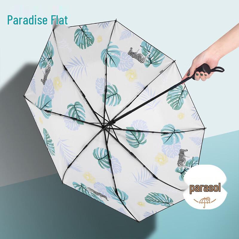 Paradise Three-Fold UV Protection Sun/Rain Umbrella