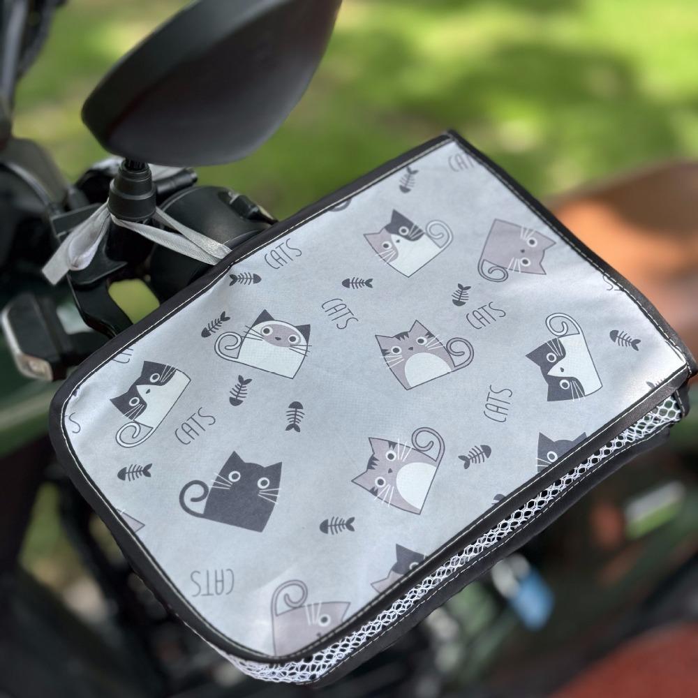 Breathable Electric Vehicle Sunscreen Gloves Waterproof Scooters Hand Guards Cycling Driving