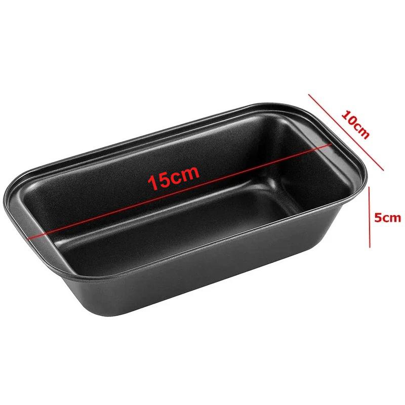 Loaf Pan Rectangle Toast Bread Mold Cake Mold Carbon Steel Loaf Pastry Baking Bakeware DIY Non Stick Pan Baking Supplies