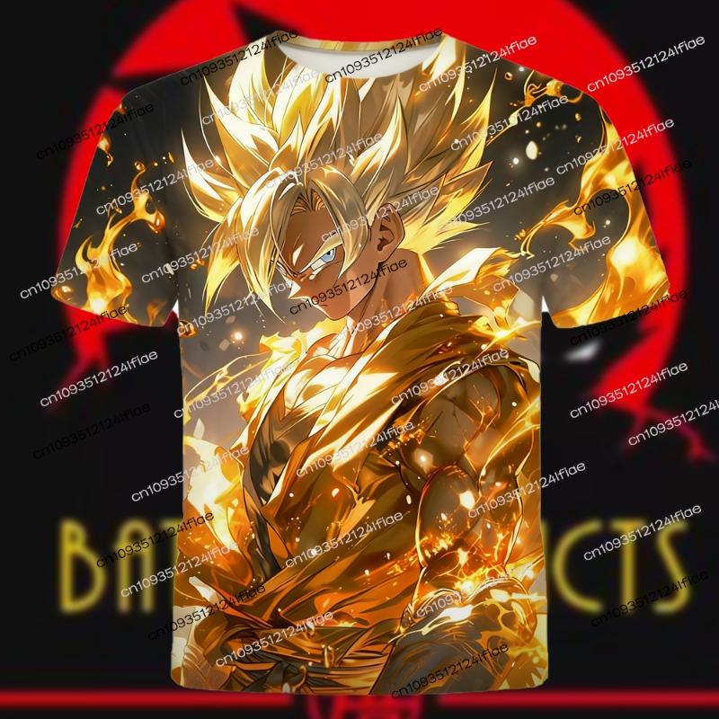 2026New Dragon Ball Z Anime Kids T-shirt Adult Men/Women Goku 3D