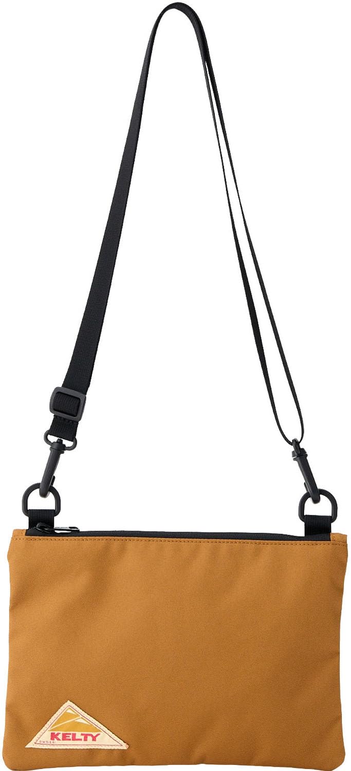 

KELTY ES FLAT POUCH S Outdoor Shoulder 18cm x 26cm x 3259270626 Bag, 1cm, Caramel,