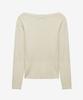 MIND BRIDGE WOMEN [W] Slim Fit Boat Neck Knit - 2 Colors