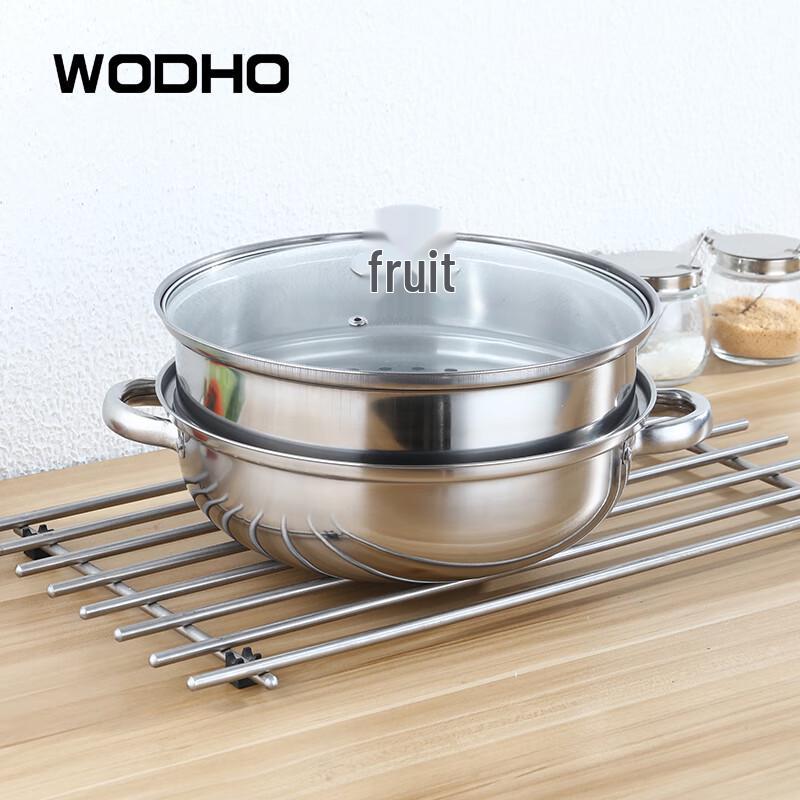 Stainless Steel Double-Layer Steamer Pot