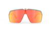 RUDY PROJECT Sports Sunglasses Spinshield White Water Matte Multi Laser Orange SP724058-0003