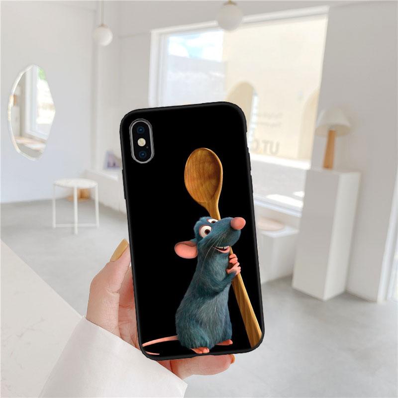 CJ43 Disney Ratatouille Soft Shell Phone Case for OPPO A3 Pro A72 A74 A76 A77 A77S A78 A79 A94 A95 A18 A40M A58