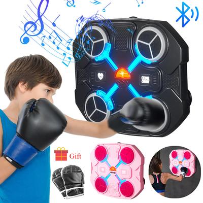 Smart Music Boxing Machine Boxing Training Punching Equipment BT Link Wall Mounted Boxing Machine for Kids Adults Home Exercise