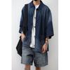 Summer New Chinese Style Vintage Denim Jacket For Men And Women, Loose Retro Button Washed Denim Top