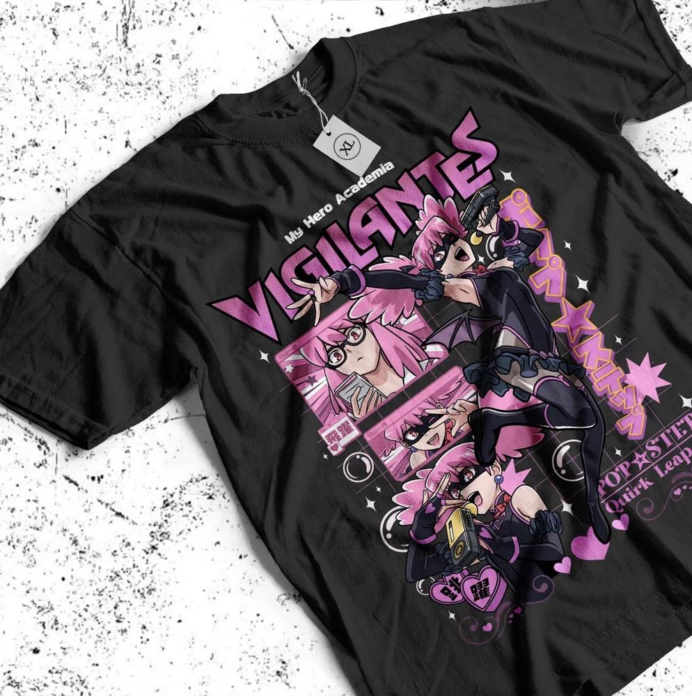 Pop Step Anime Summer Vibe TShirtCute Graphic TShirt Black S