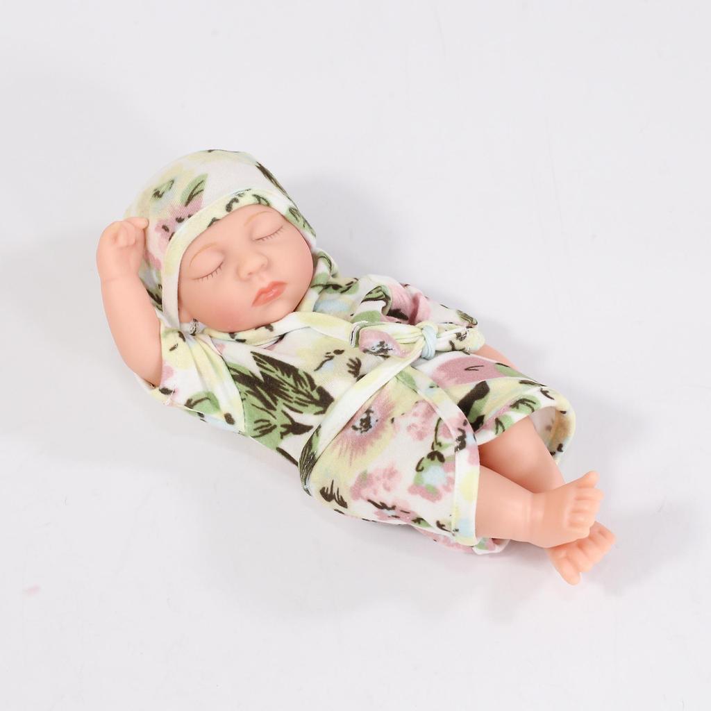 Mini Realistic Silicone Reborn Doll – Children's Soft Body Girl Figure Gift