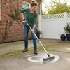Starker 59-Zoll ausziehbarer Bodenreiniger Ideal für Ziegelgehwege Baustellen und Parkplätze viele