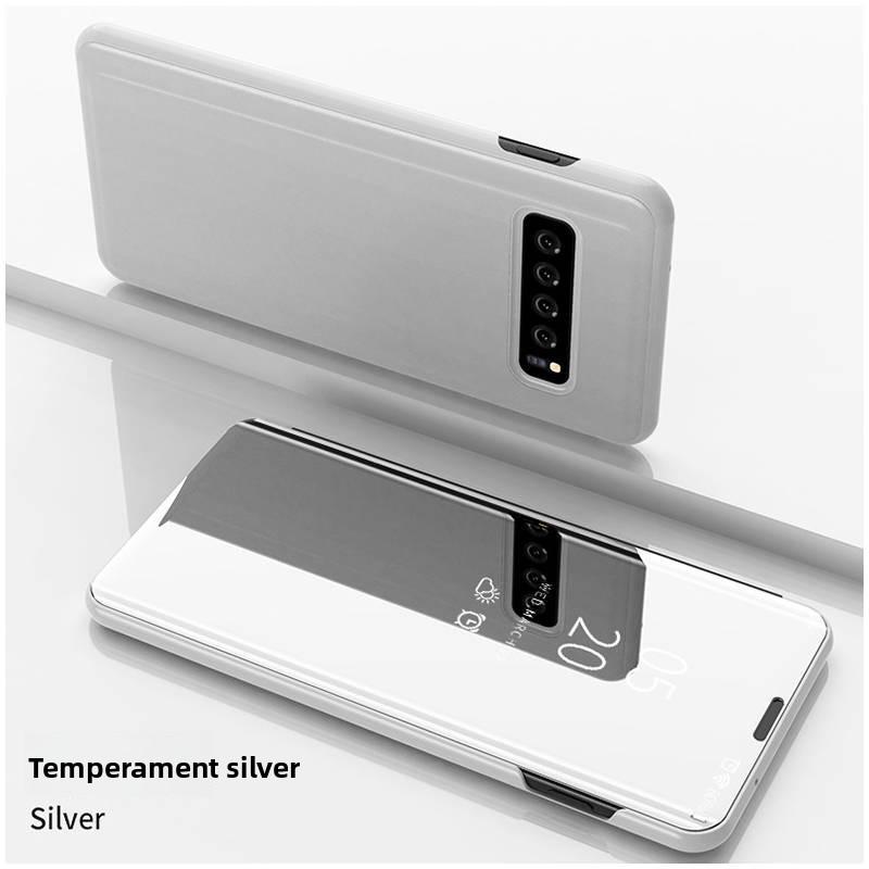 S20 For Galaxy Fe Mirror Touch Flip Phone Protective Case Daily Use