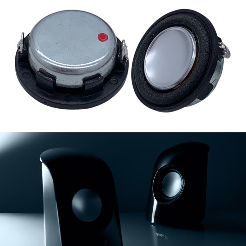 2PCS 1in 28MM Speakers Small Speaker 4Ohm 2W Loudspeaker for Home Theaters Sound Headphones Speaker
