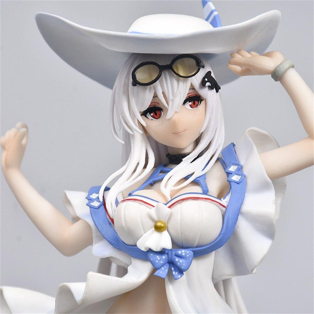 25cm Arknights Skadi Figure Action 1 /7 Pvc Figurine Sexy Swimsuit Girl Statue Model Collection Anime Figures Toy Xmas Gift