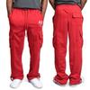 New Men's Straight Design Sense Niche Overalls Drawstring Multi-pocket Sports Casual Pants