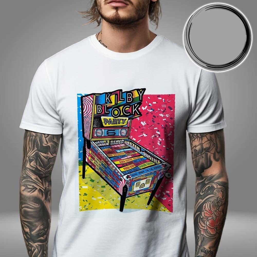 Kilby Block Party At Utah State Fairpark On May 15-18 2026 Line Up Squad Tee XL