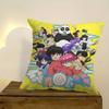 Anime Ranma 2 1 Vintage Cushion Cover Car Throw Pillow Case For Sofa Car Christmas Gift