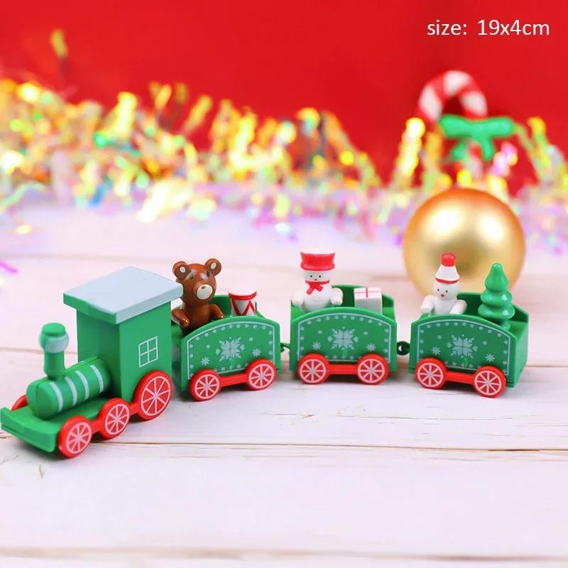 Christmas Cake Decor Ornaments Xmas Train Ornaments Merry Christmas Decor For Home Happy New Year 2023 Kids Favor Gifts