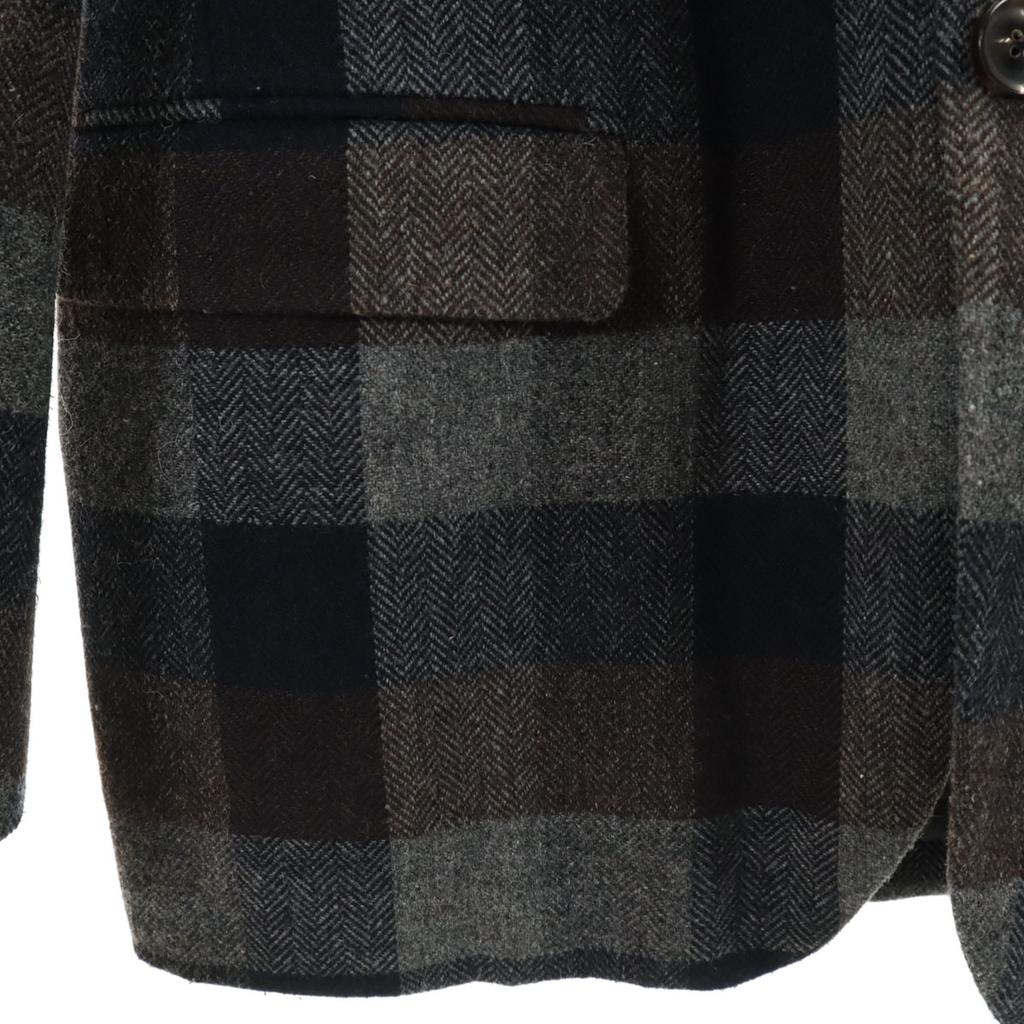 08sircus Check Pattern tailored jacket 2/48 gray Men's Used