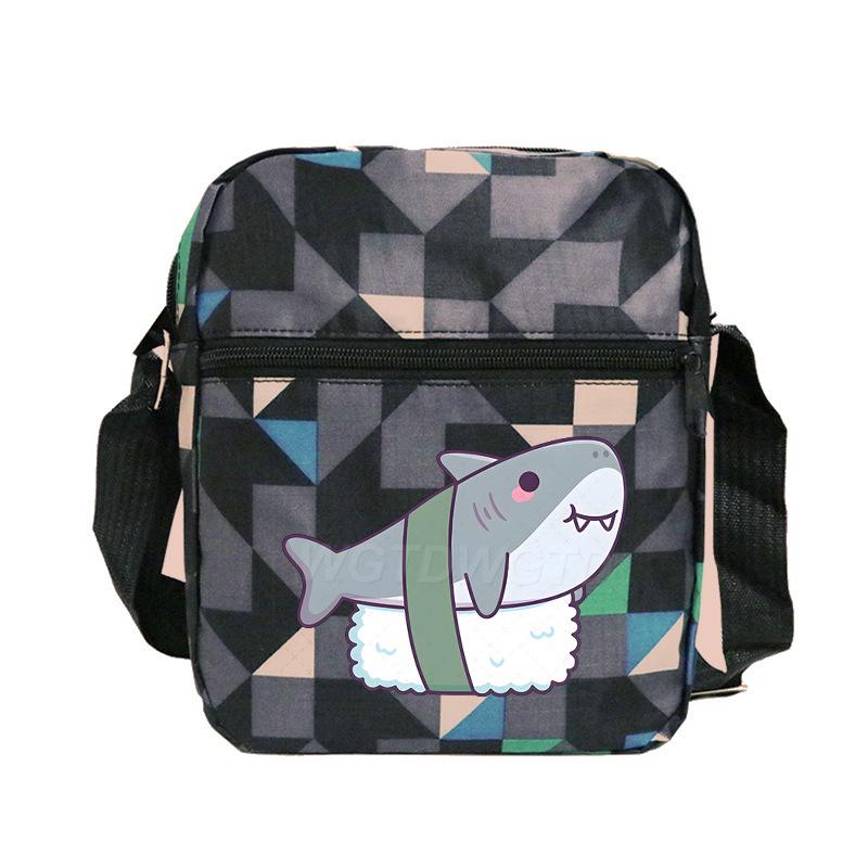 New student fashion shoulder bag personalized printing children's portable multifunctional messenger bag