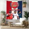 Arsenal Custom Ditt Navn Vægdekoration Vægtæppe Kunst Til Kæledyrsminde Fødselsdag Bryllupsfest Baggrund Familiegave