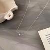 Beixi S925 Sterling Silver Antler Necklace - Elegant Forest Style for Women