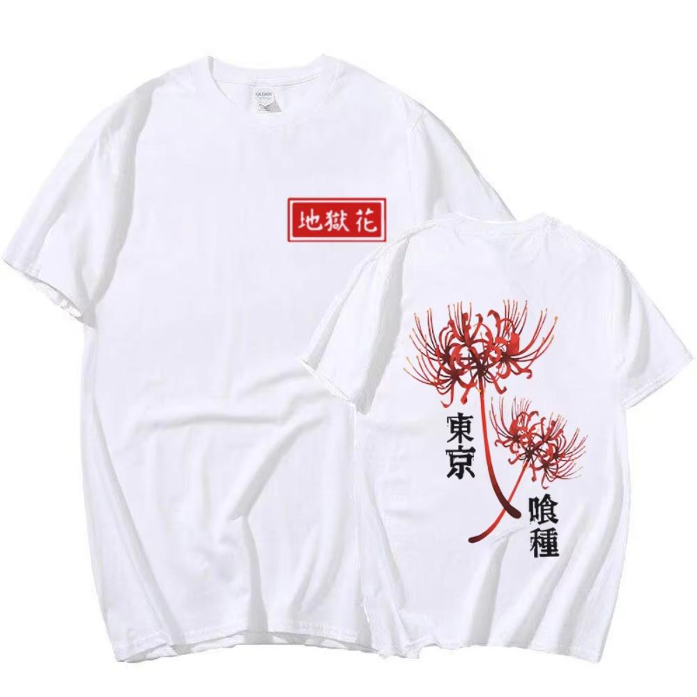 Horké Anim Bavlněné Módní Tričko Pánské Dámské Cool Grafický Potisk Pánská Trička Oversized Streetwear Párová Trička