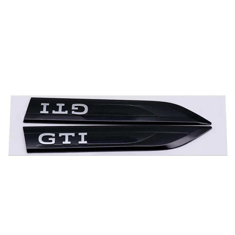 2026 Hot For VW VOLKSWAGEN 20x2.9cm Car Side Fender Emblem Sticker for Volkswagen GTI GTD Logo Golf Passat Touareg Lavida Santan