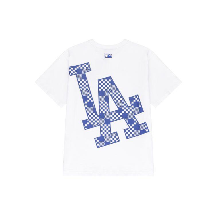 MLB Drop Shoulder Sleeve T-Shirt Unisex White 3ATSM8023-07WHS