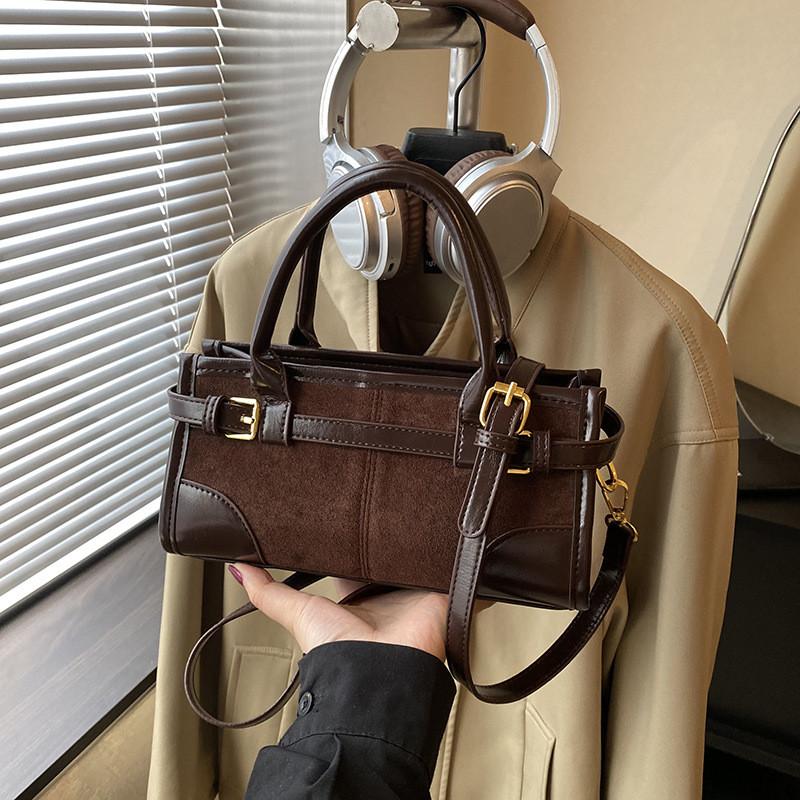 IELGY Ladies Messenger Bag Retro Merad Brown Outing Small Bag