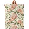 Flower Blanket Watercolor Vintage Color Peony Blanket Flannel Blanket Soft Comfort Blanket Suitable For Sofa Blanket