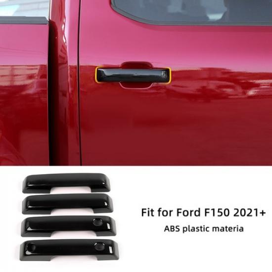 For -2024 Ford F150 4 Door Handle COVERS FRONTS w/ 2 SMART KEYS Accessories