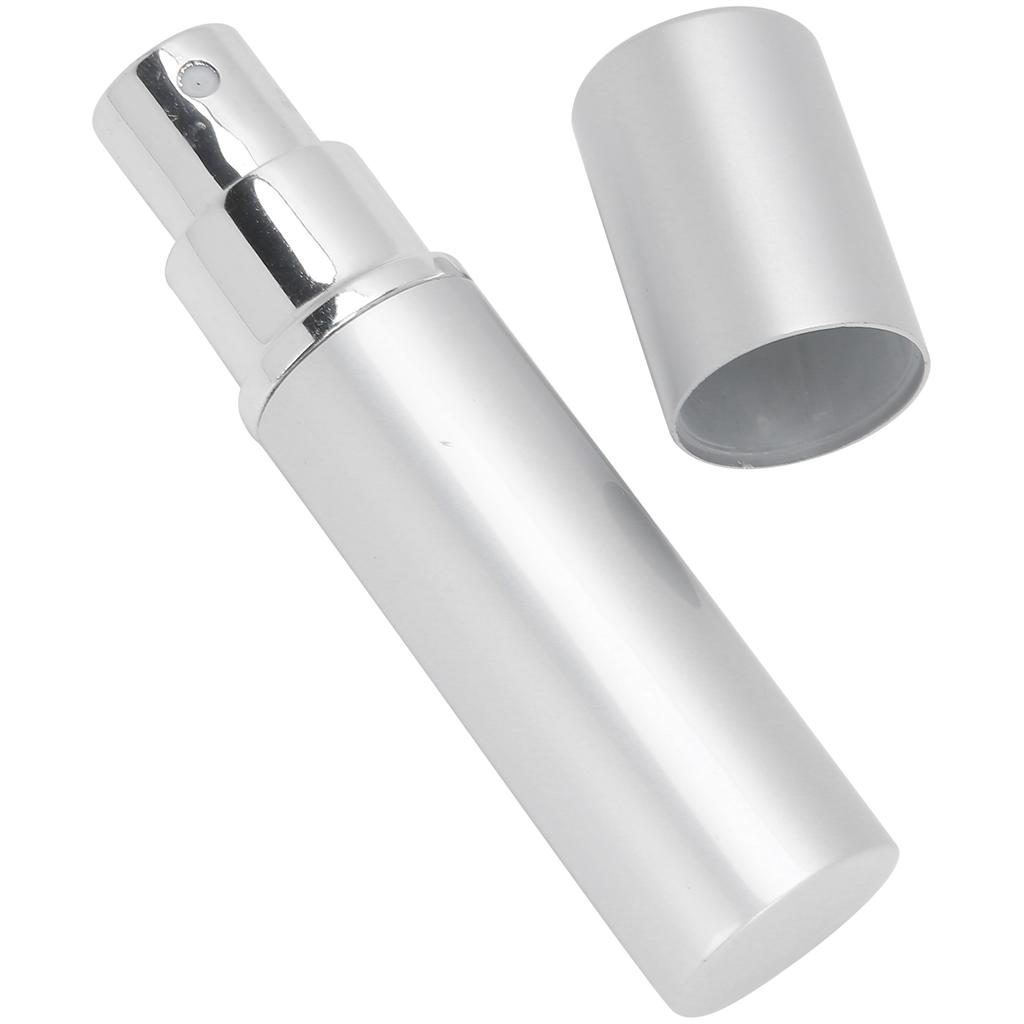 Aluminium nachfüllbare Parfüm-Sprühflasche tragbarer leerer Parfümzerstäuber 10ml x 5 Stück