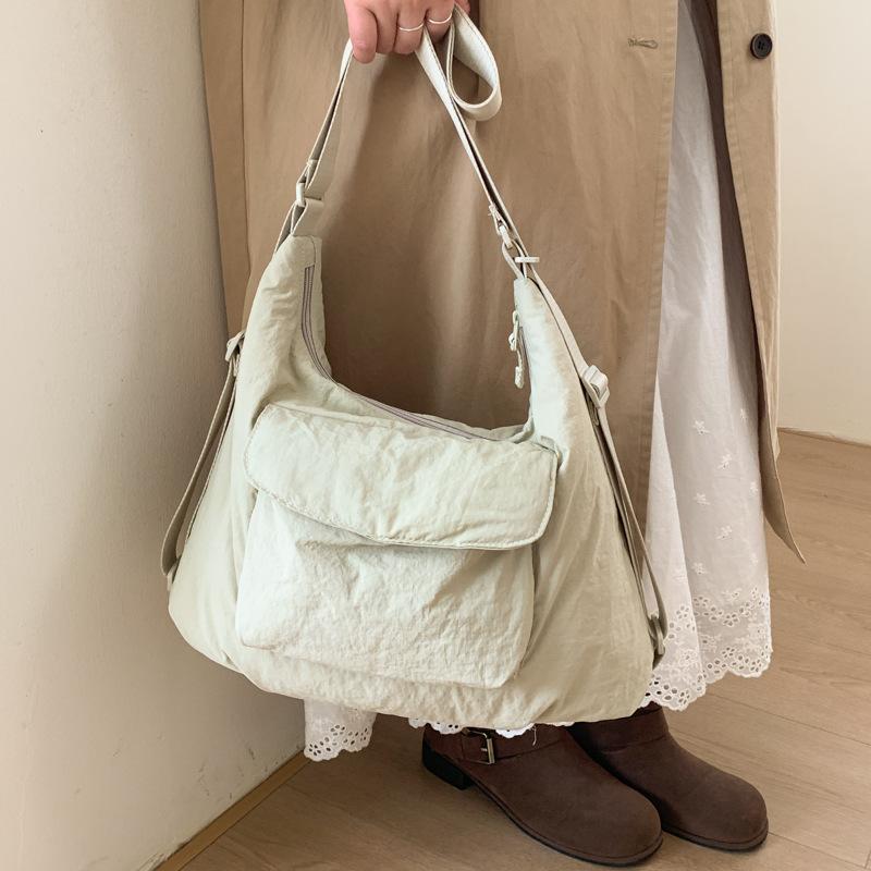 Tote Bag Multi-Use Backpack Women's Large Capacity Shoulder Bag Ultra-Light Nylon Bag