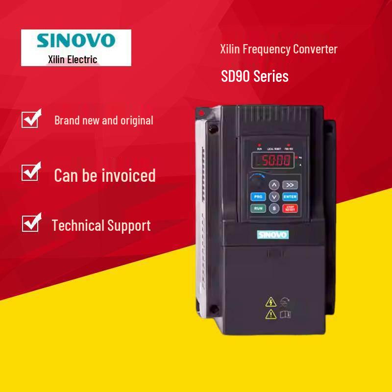 Brand New SINOVO Xilin SD90-2S Inverter (4T-0.75/1.5/2.2/3.7G 380V/220V) Panel