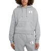 (WMNS) Air Jordan Fleece Hoodie 'Grey' Women's DB9067-063