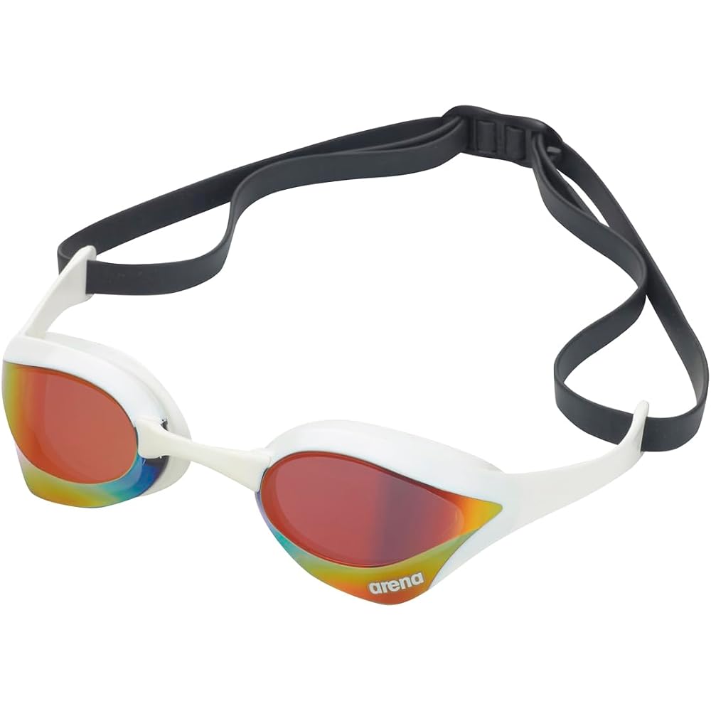 Arena Cobra Ultra Swimming Goggles Unisex Free Size Mirrored Finish Competitive Racing Model