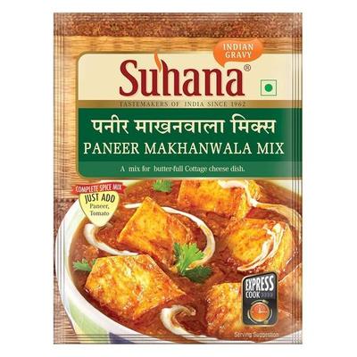 Suhana Paneer Makhanwala Spice Mix 50g - Pack of 3