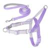 No Pull Dog Harness Leash Nylon Small Dogs Harnesses Adjustable Pet Puppy Vests Lead Rope for Small Medium Dogs Chihuahua Pug