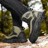 Men Winter 2024 New High Cut Thick Soled Wear-resistant Men's Outdoor High-quality Sneakers Short Boots Retro Workwear Boots