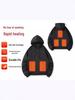 Slimme USB Multi-Zone Verwarmde Hoodie