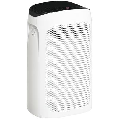 Air Purifier with Triple-Layer HEPA Filter, CADR 210m³/h, 3 Speeds, Sleep Mode, Timer, Coverage Area 25-35m³, for Pollen, Odors, Smoke, Dust