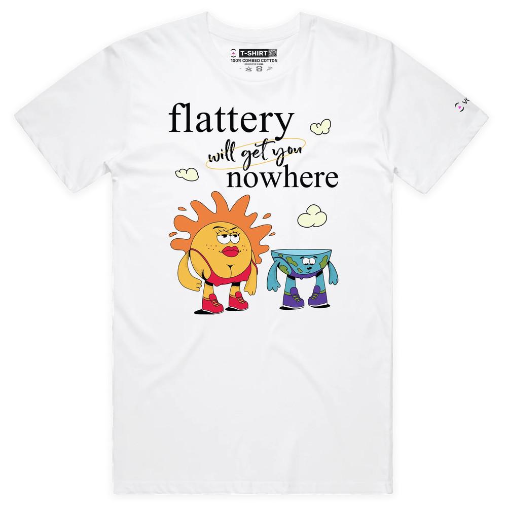 VOICEART Earth and Sun Funny Graphic T-Shirt with Premium Quality Design 3XL