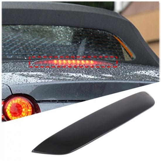 Glänzendes Schwarzes Drittes Bremslicht Lampenabdeckung Zierleiste Für Mazda MX-5 Miata 16-23