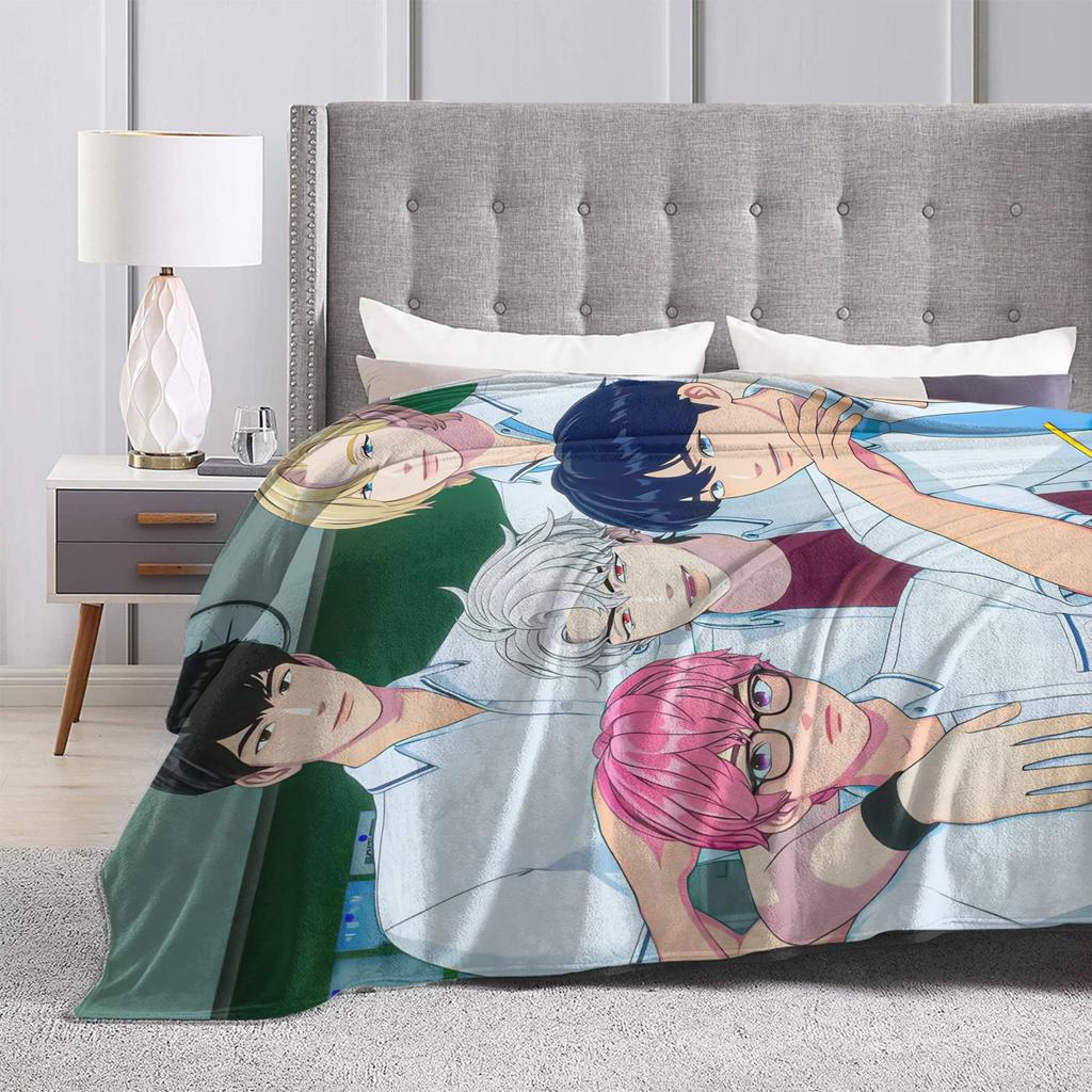 Blankets Travel Kpop PLAVE Caligo pt  Throw Blanket  Flannel Bedspread For Couch Chair Sofa Bed Graphic Sofa Bed Cover